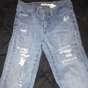 Levi | Personally Distressed Bermuda Shorts